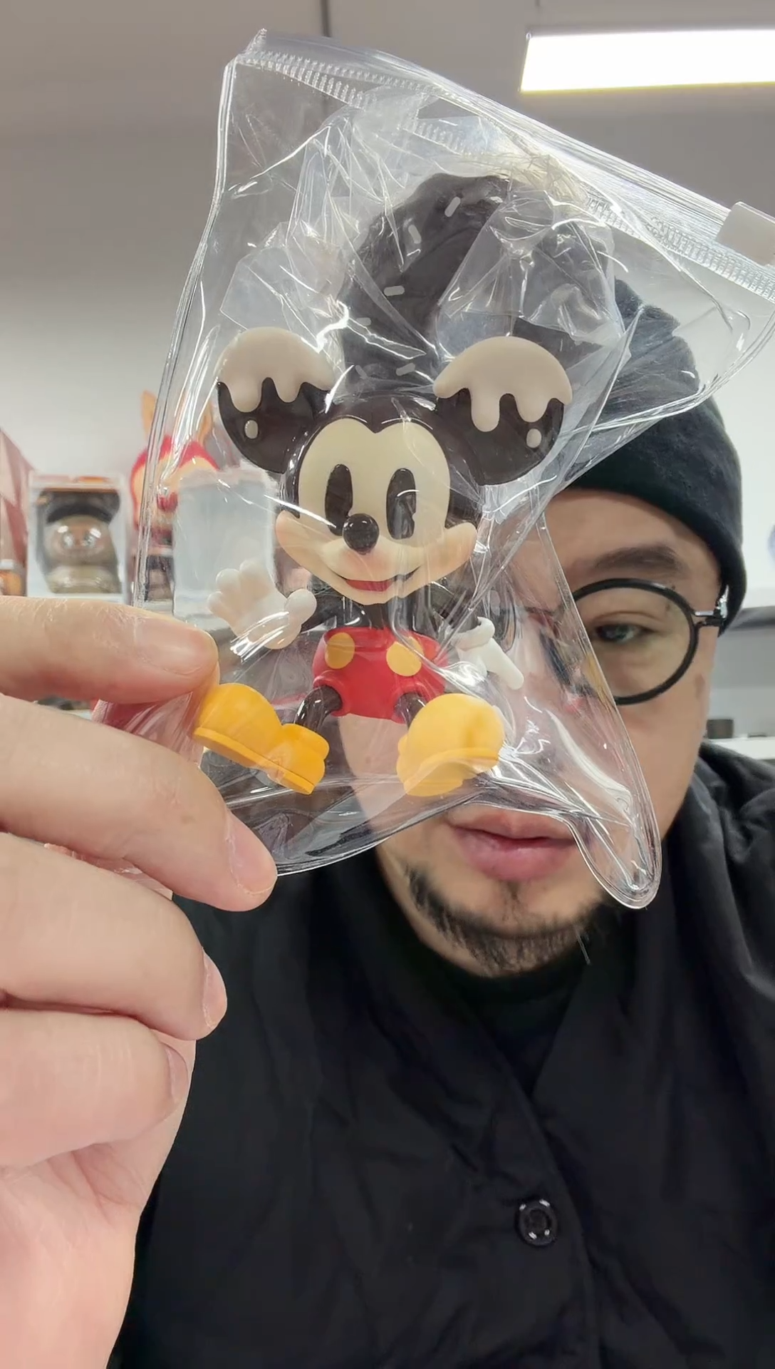 静态1溶解巧克力米奇一个