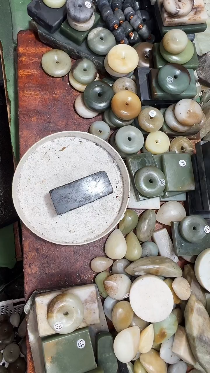 未镶嵌和田玉珠宝半成品知**乐1