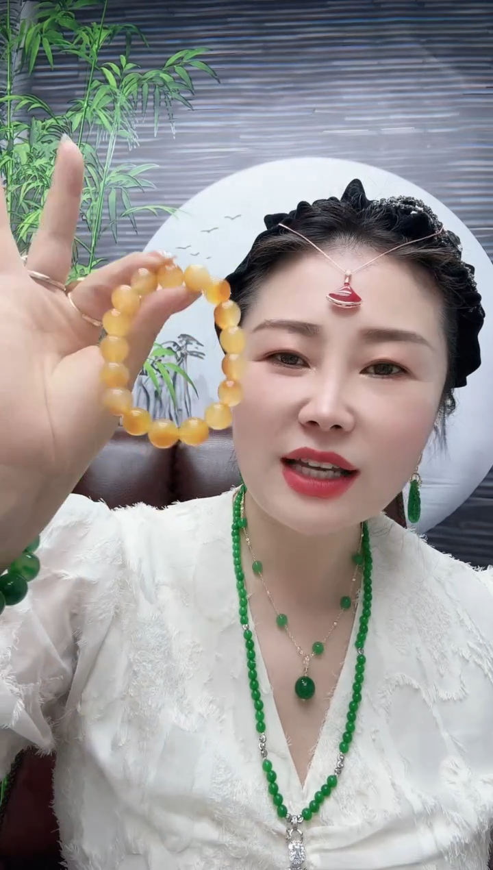 高货冰种黄色手链