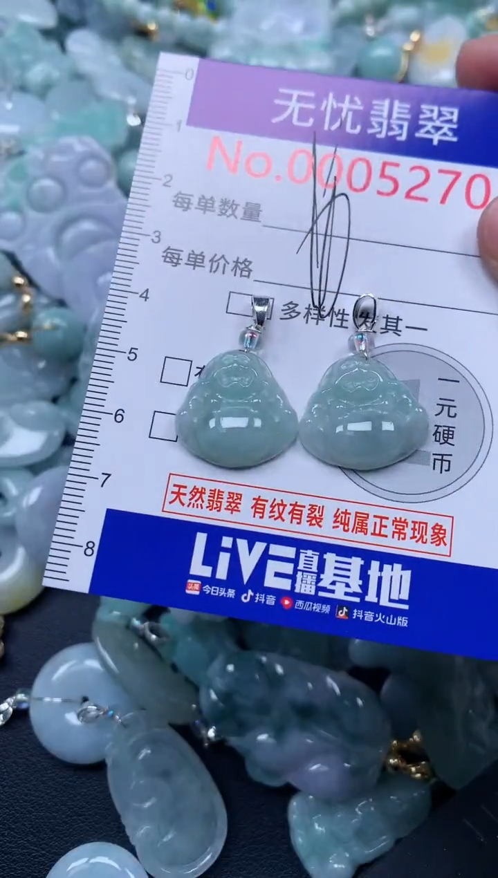 颈饰未镶嵌翡翠5270