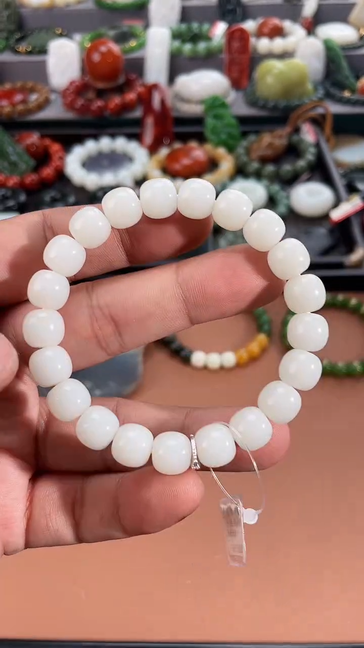 手串未镶嵌和田玉 多样性发一件THTY6608