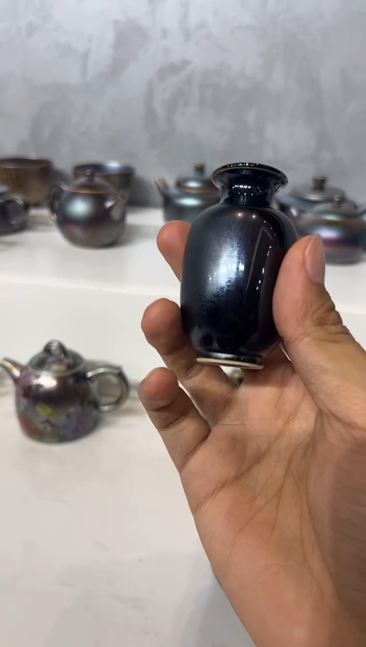 83柴房陶瓷柴烧花器