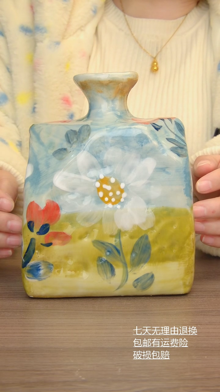【闪购商品】瓶瓶子手工手绘景德镇