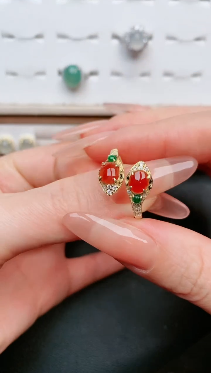 【闪购商品】翡翠戒指银S925镶嵌.....