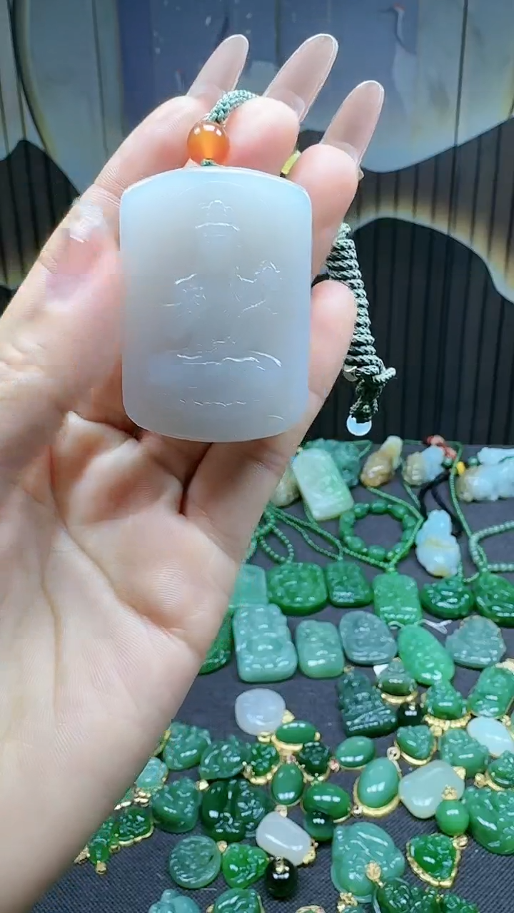 【闪购商品】和田玉挂件未镶嵌1