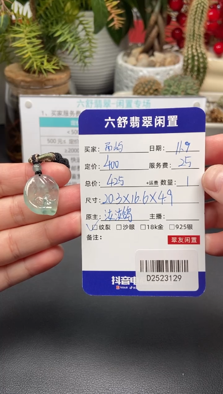 颈饰未镶嵌翡翠而*?D2523129