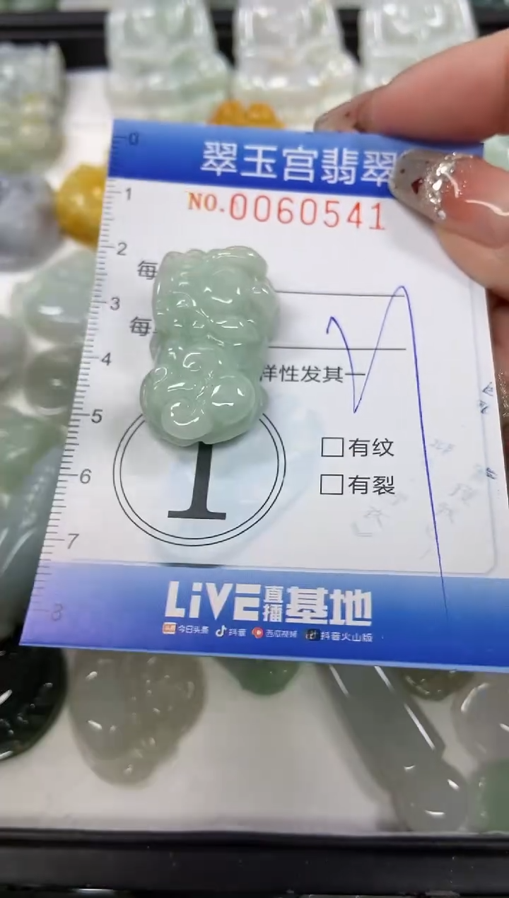 【闪购商品】翡翠颈饰未镶嵌闪购商品0060541