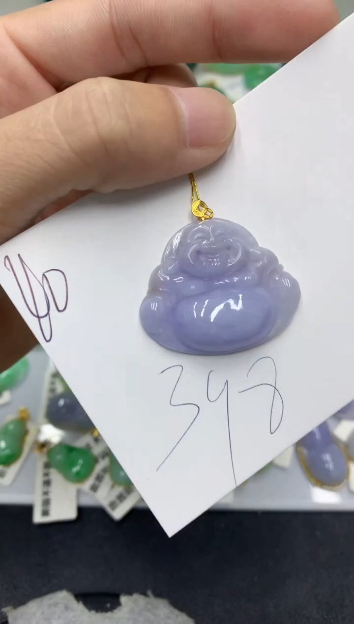 【闪购商品】翡翠颈饰18K金镶嵌翡翠