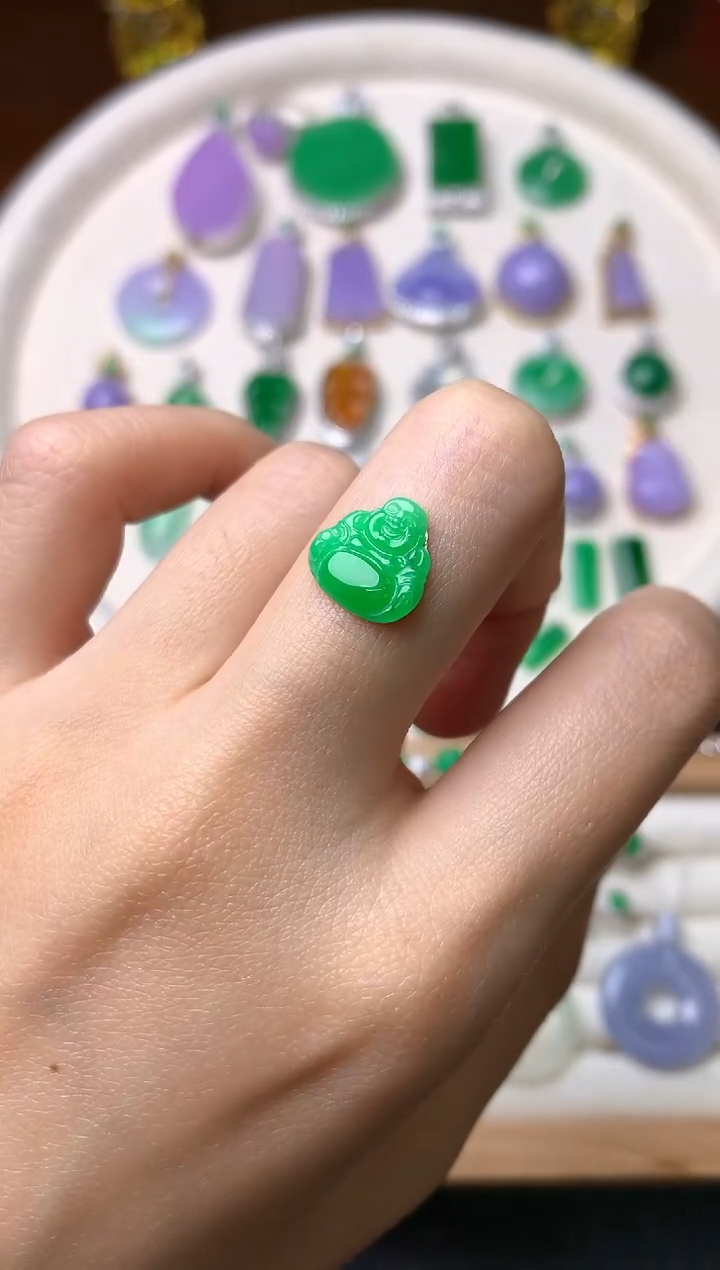 【闪购商品】定制翡翠未镶嵌裸石