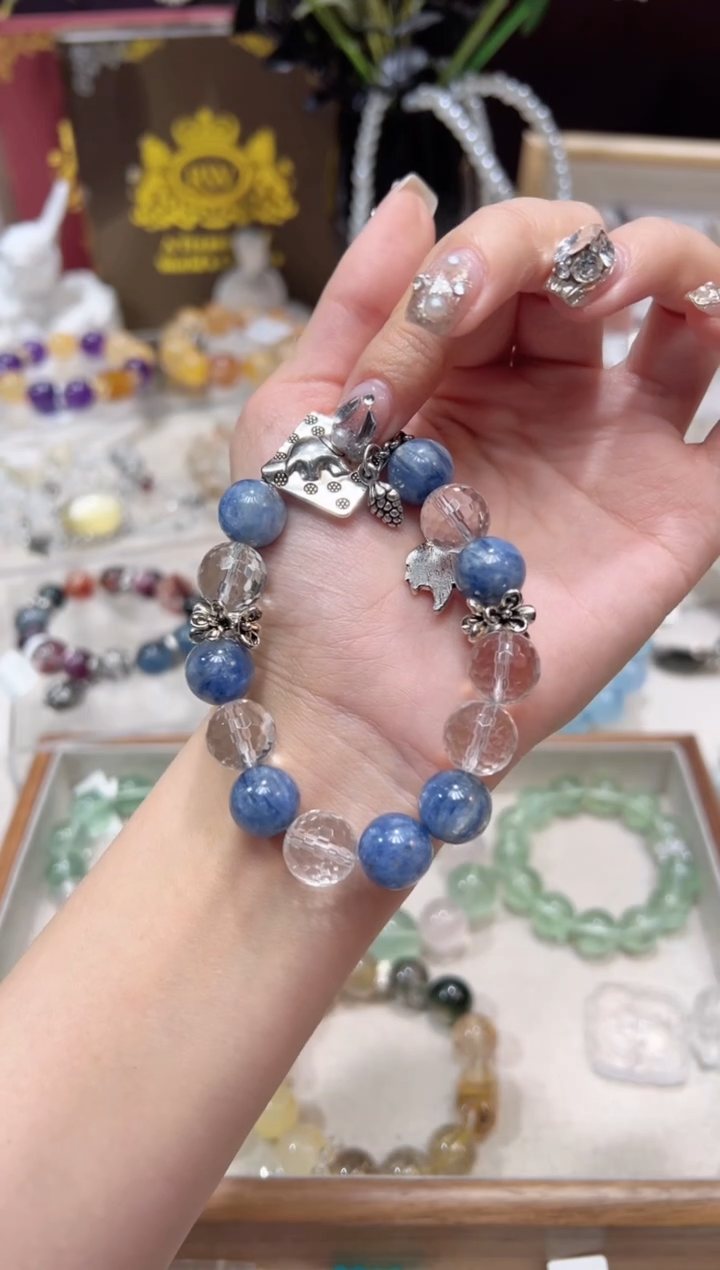 【闪购商品】水晶手链未镶嵌多样性发货发其一颜色微差