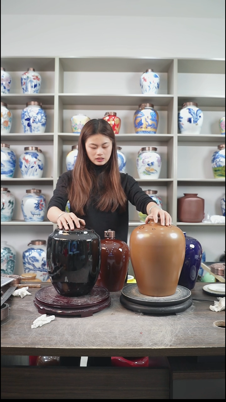 泥塑窑变黄   微瑕  10斤