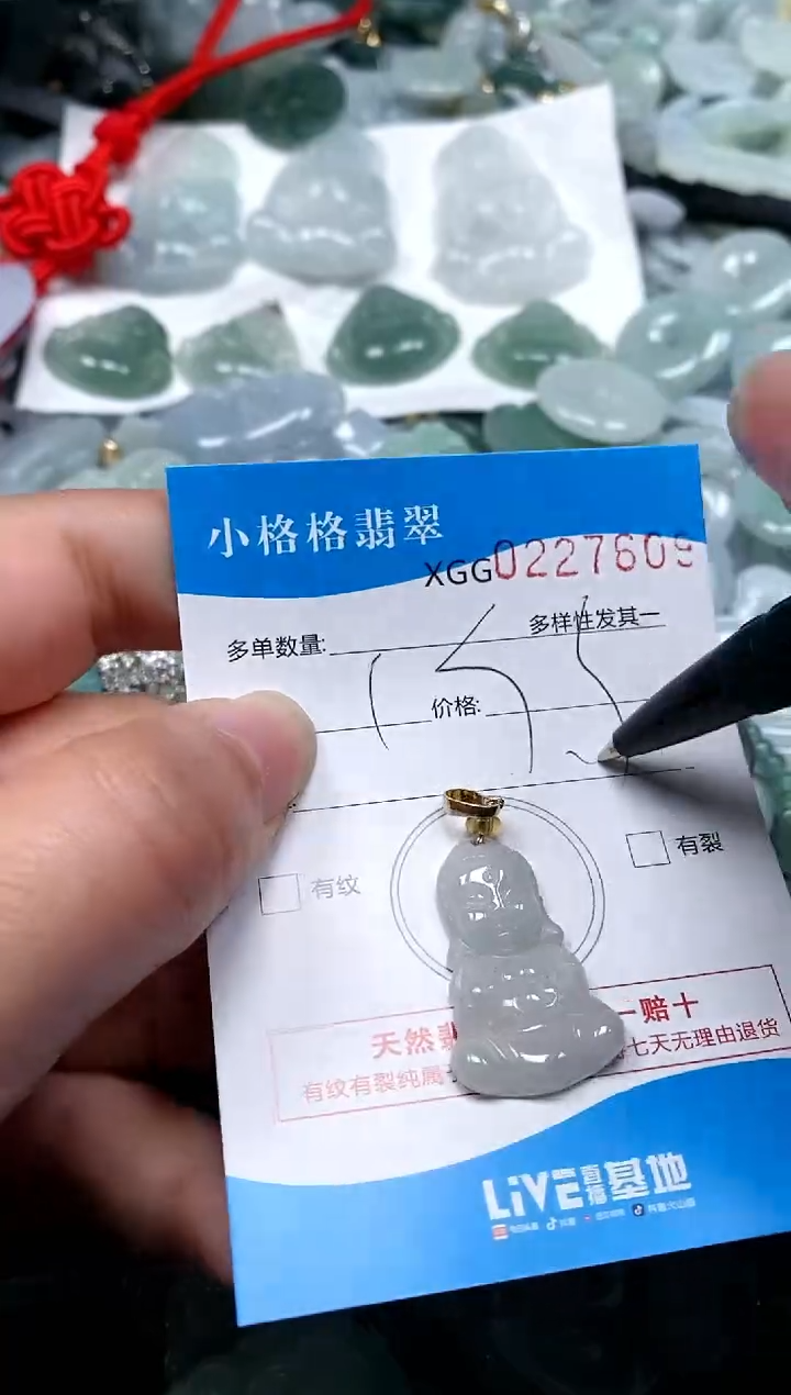 【闪购商品】翡翠颈饰未镶嵌闪购商品0227609