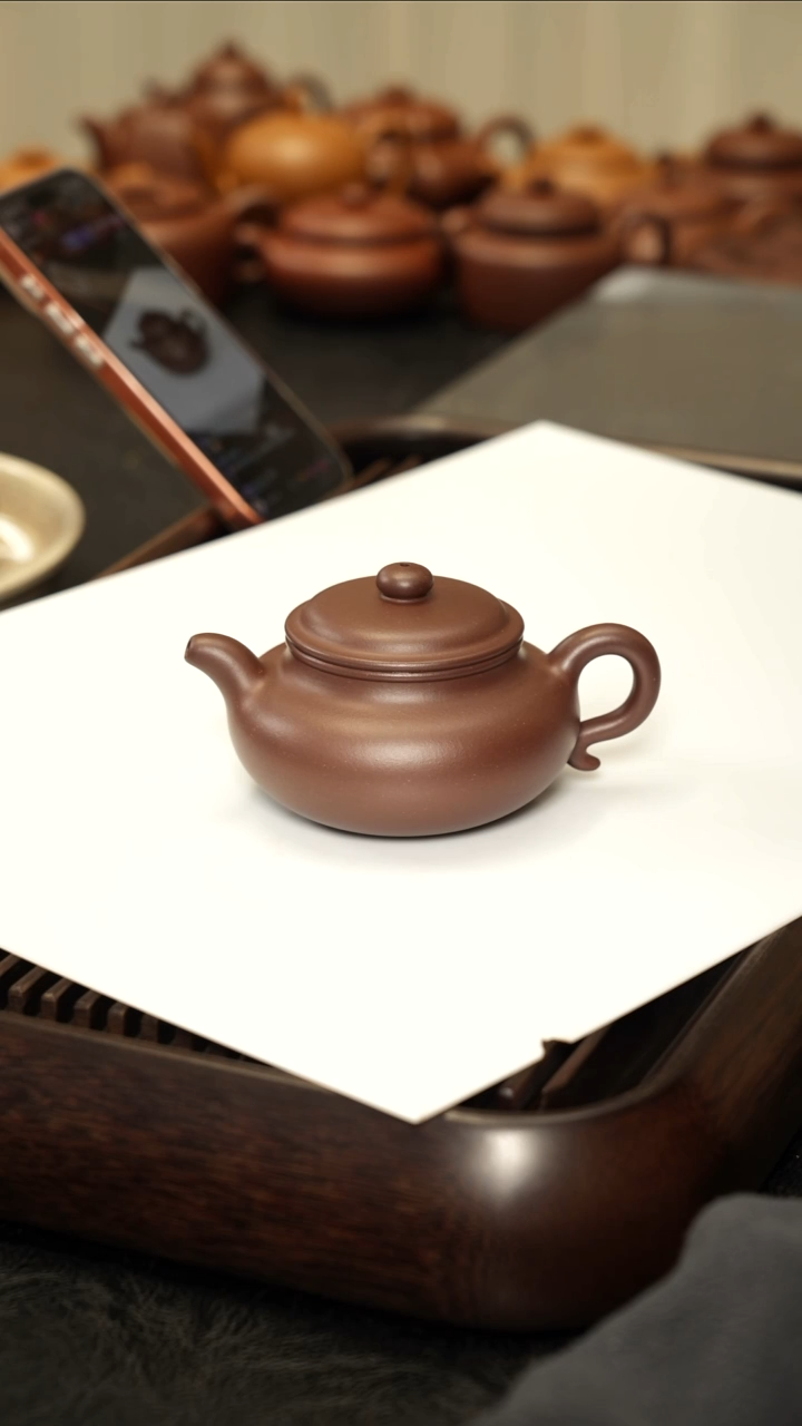 茶壶紫砂地****的高温煤气窑四底仿古