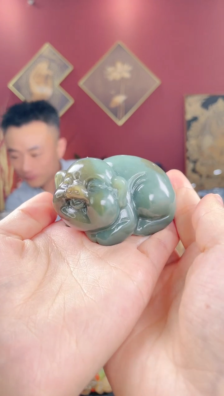 【闪购商品】和田玉摆件未镶嵌猪