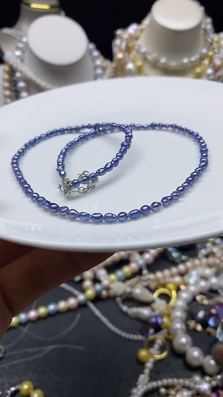 颈饰未镶嵌淡水珍珠多人