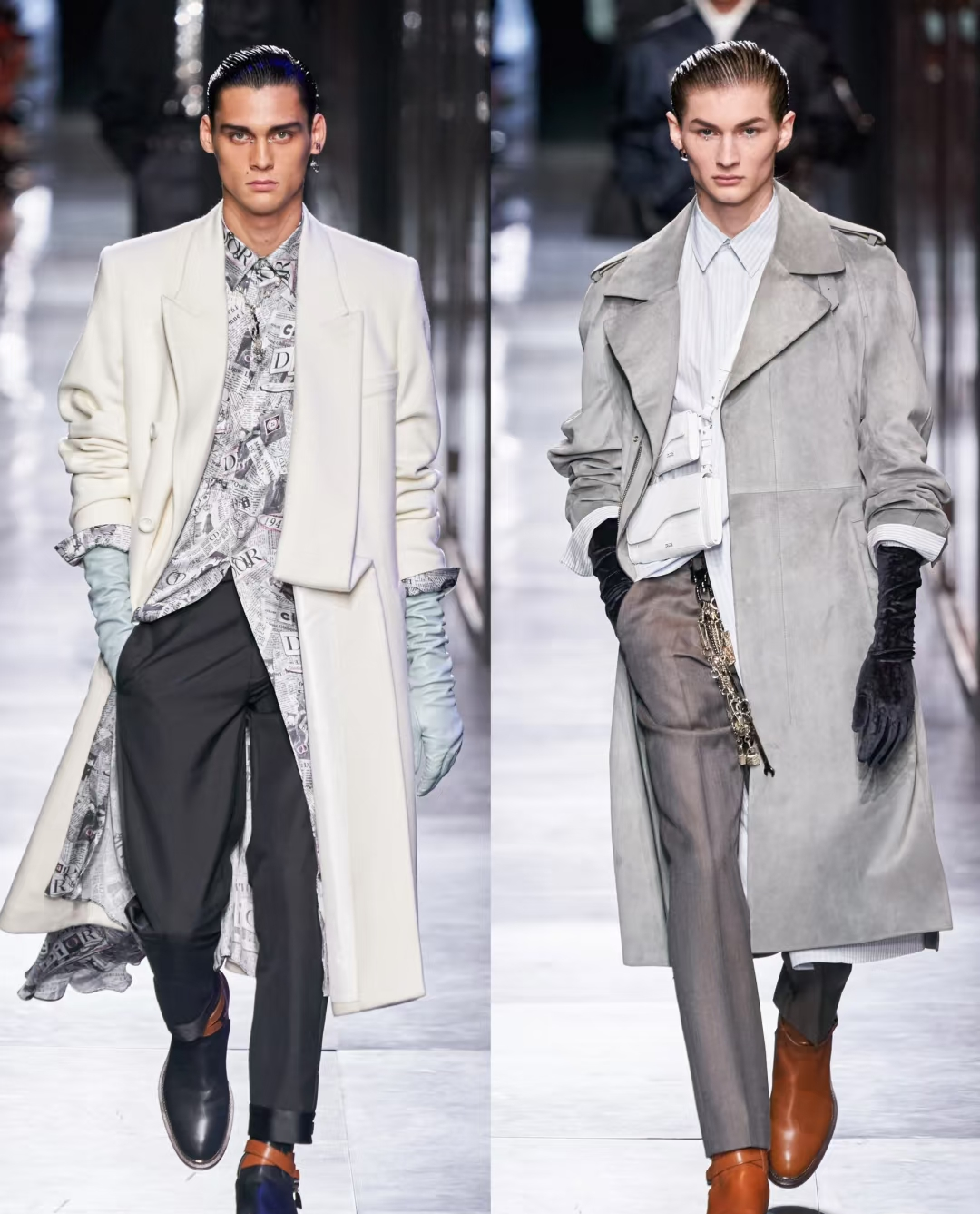 2025s经典格纹双面穿连帽夹克外套男女款