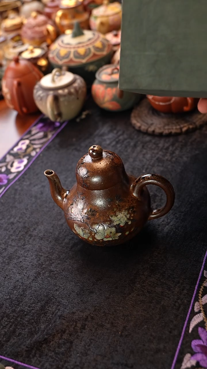 茶壶紫砂墨****曦柴烧思婷