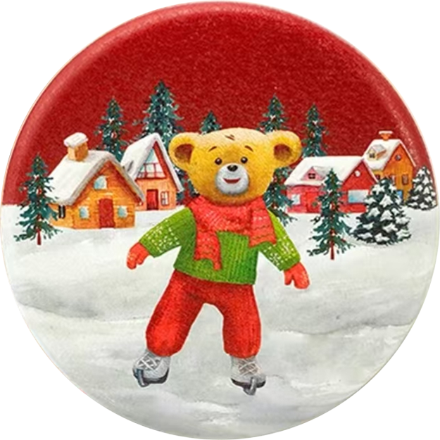 香港珍妮曲奇聪明小熊四味曲奇320克