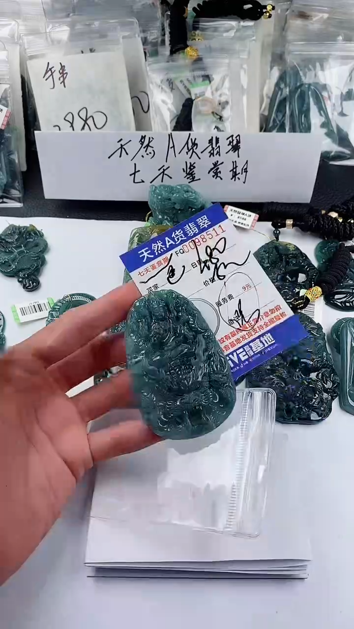 【闪购商品】翡翠颈饰未镶嵌            