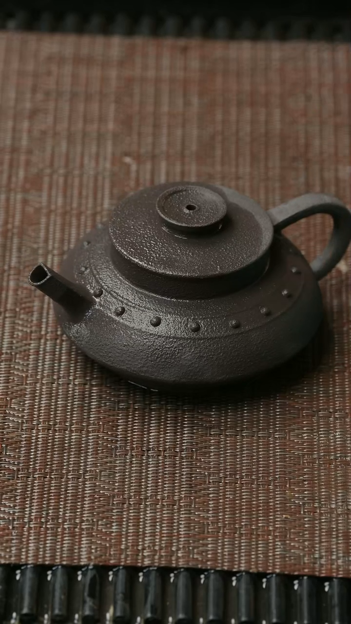 【闪购商品】紫砂茶壶五堂 吉金釜-刻