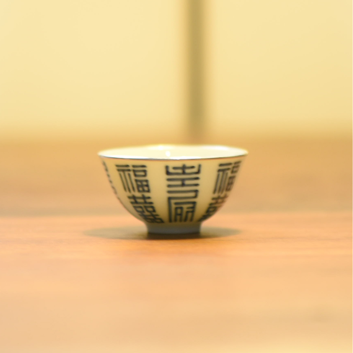 【小田甄陶】青花福喜小杯-25CC（雲由S0373）