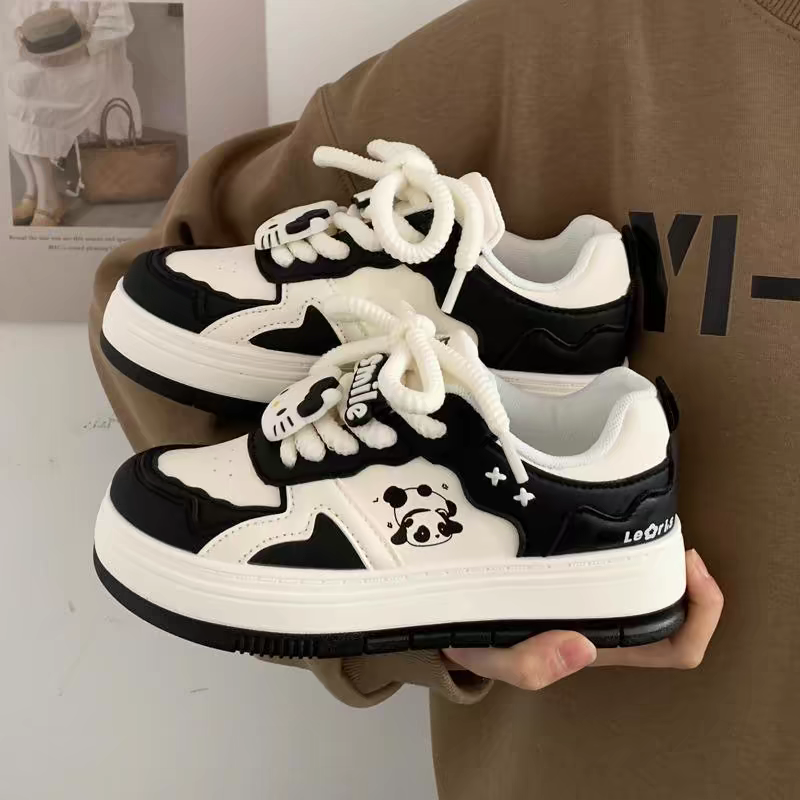 冬款炸街厚底鞋新款小众百搭ins潮流休闲板鞋