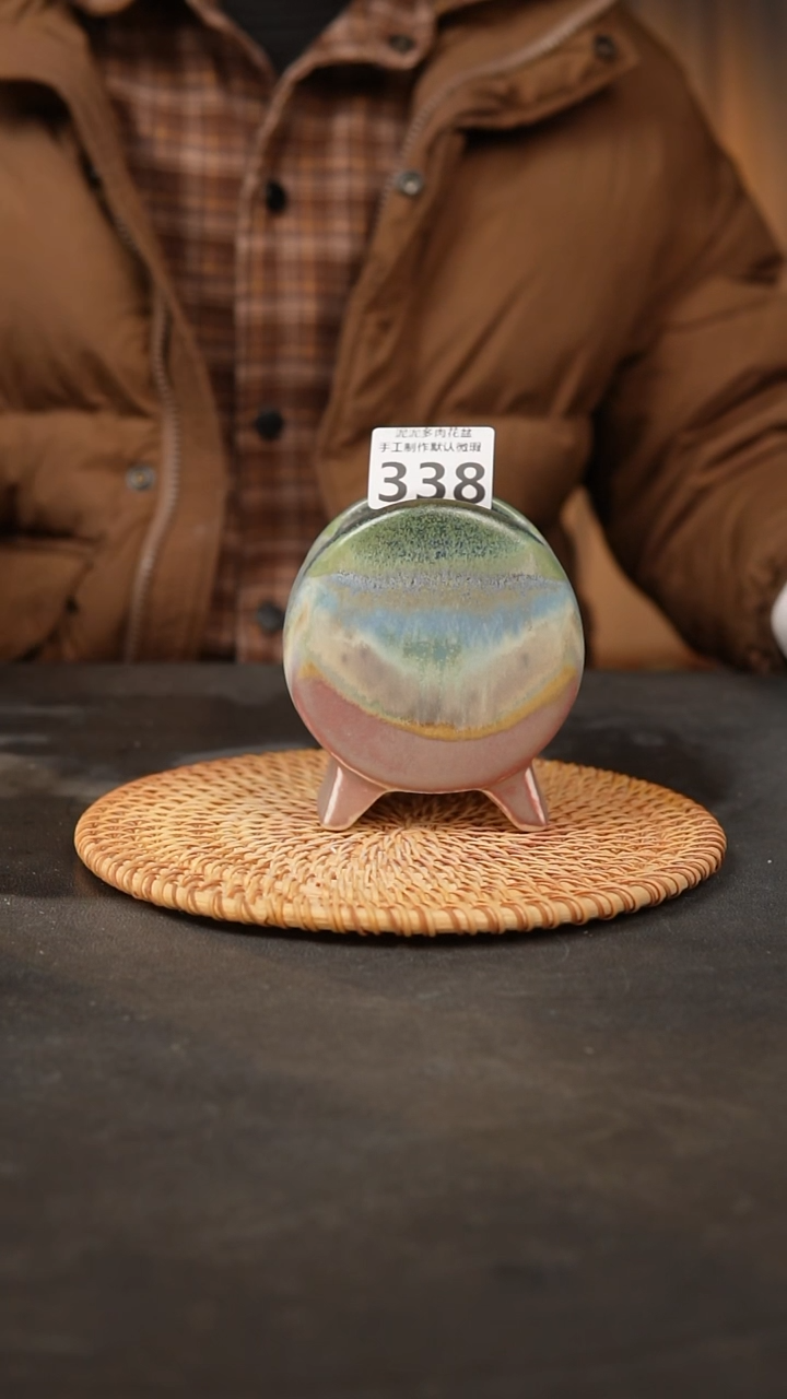 【闪购商品】瓷片景德镇手工花盆