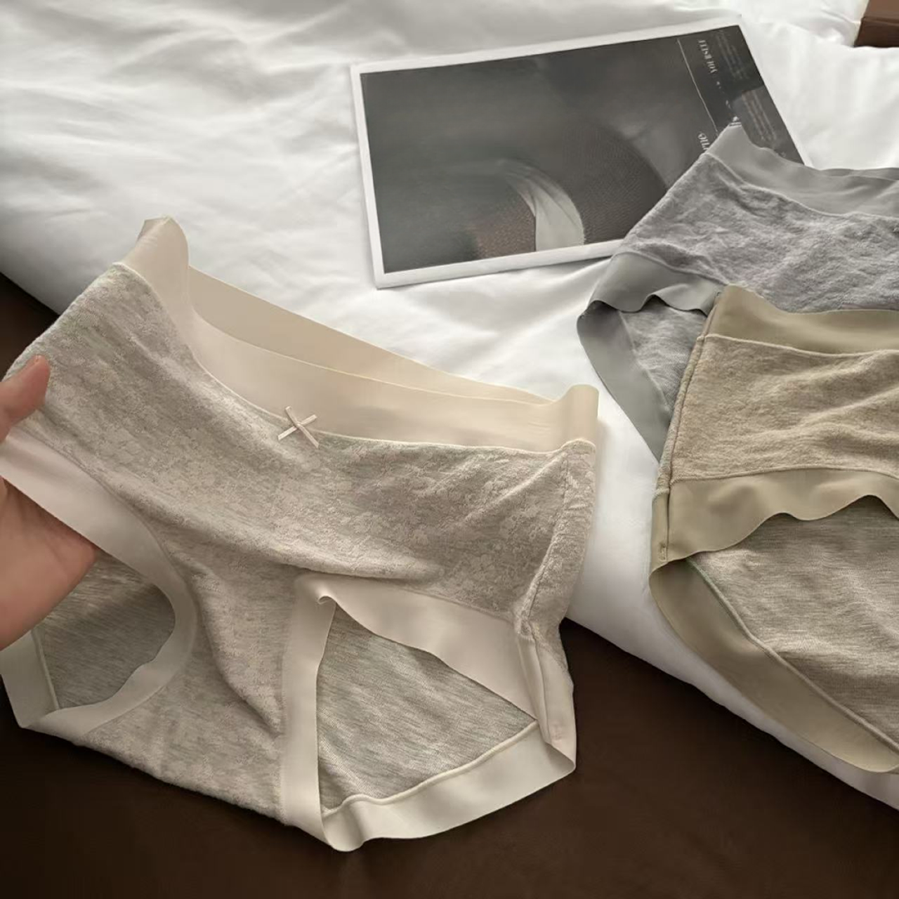 【小熊】复古少女内裤5381