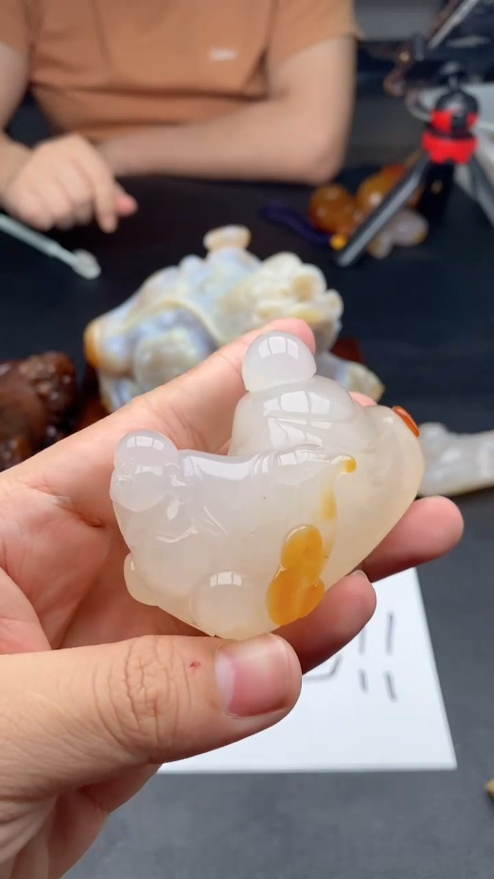 【闪购商品】玛瑙/玉髓颈饰未镶嵌1