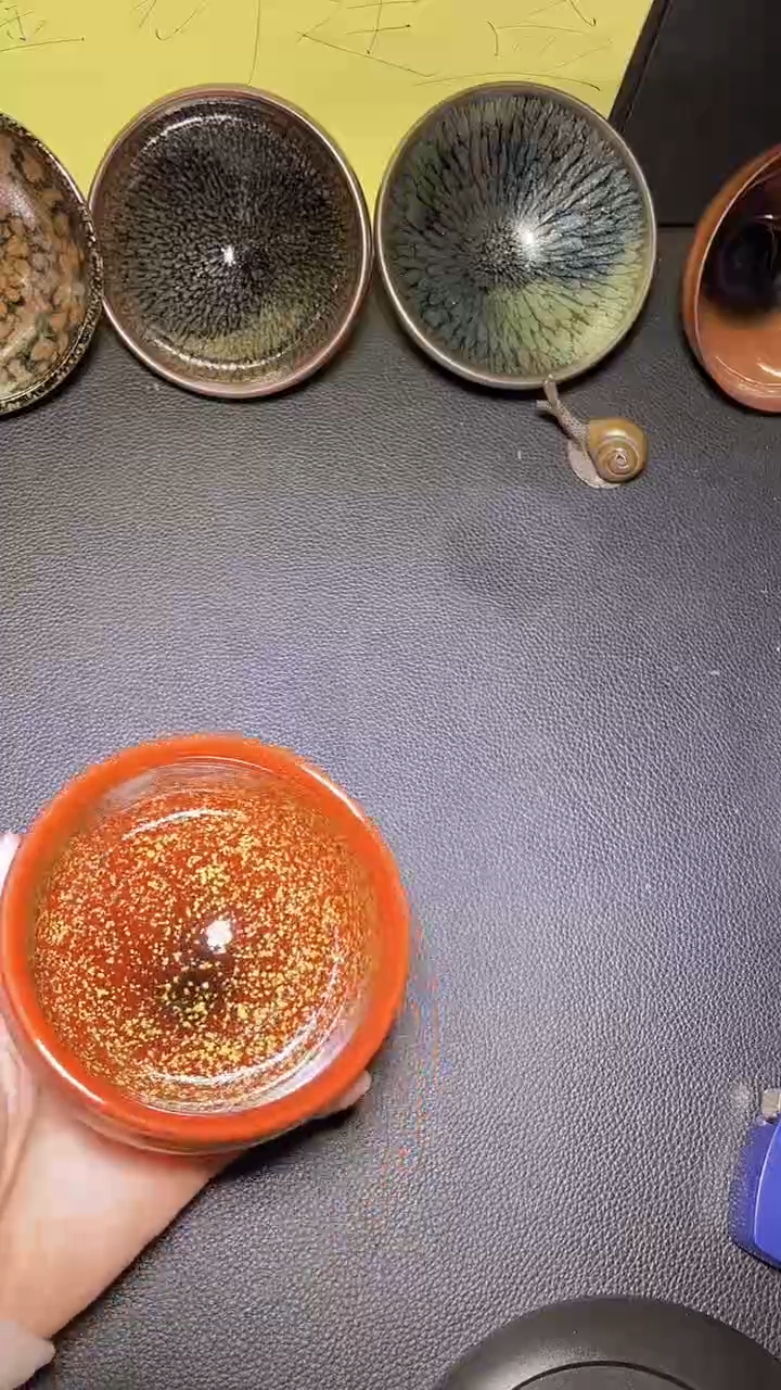 茶盏建窑建盏 高端主人杯