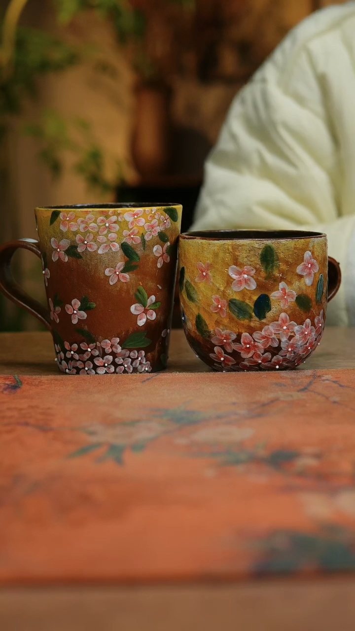 【闪购商品】瓷片1569景德镇手工手绘釉下彩高温瓷