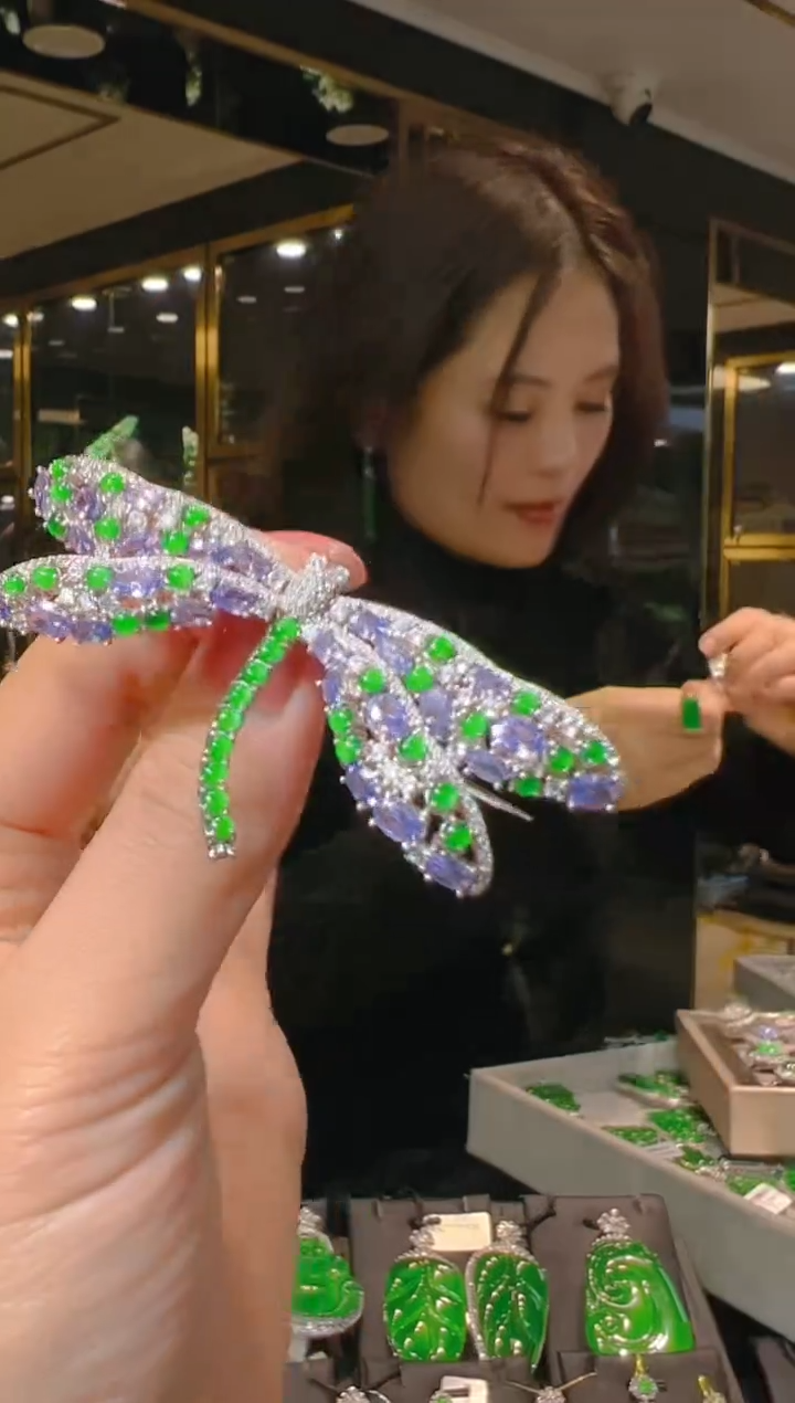 【闪购商品】翡翠吊坠(不含链)银S925镶嵌100（多样性发货）