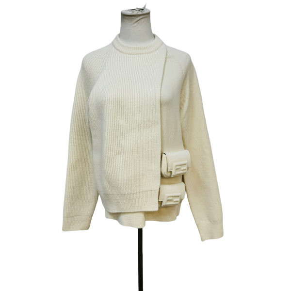 妃鱼/芬迪/绵羊毛/毛衣/95新/z零二一一