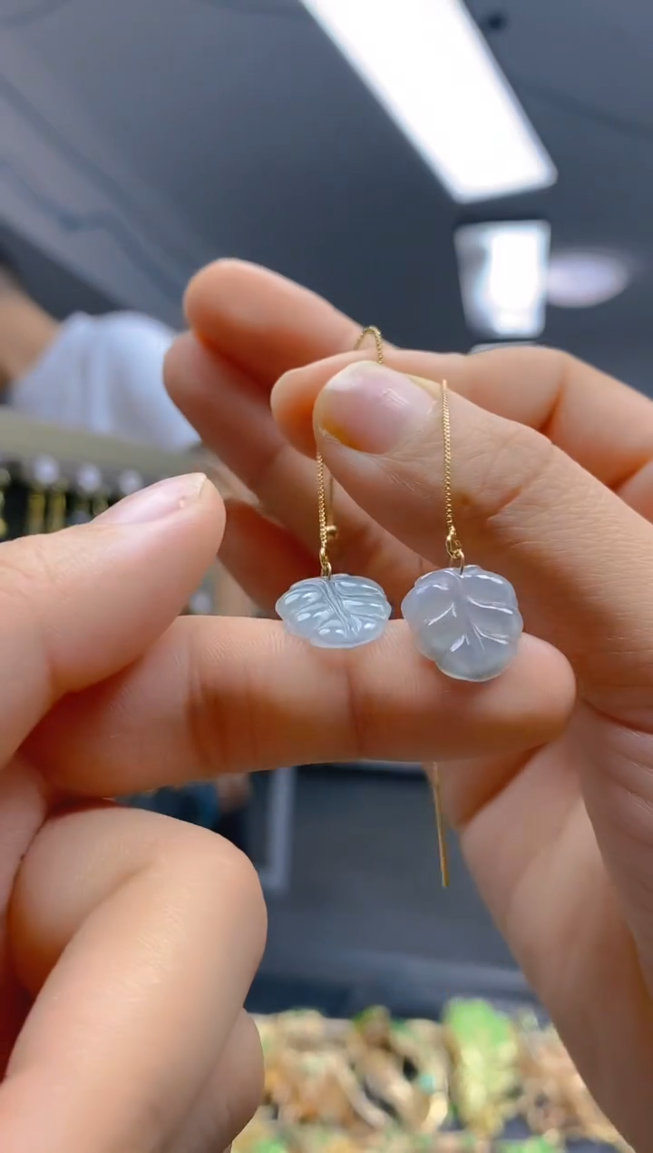 【闪购商品】翡翠耳饰合金0598翡翠耳线