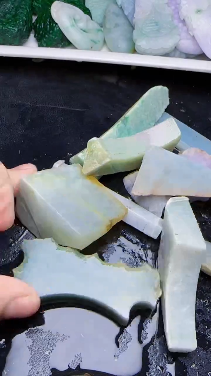 未镶嵌挂件翡翠123