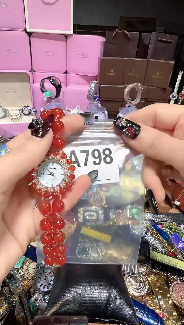 石英机芯不锈钢不锈钢直播定闪专用