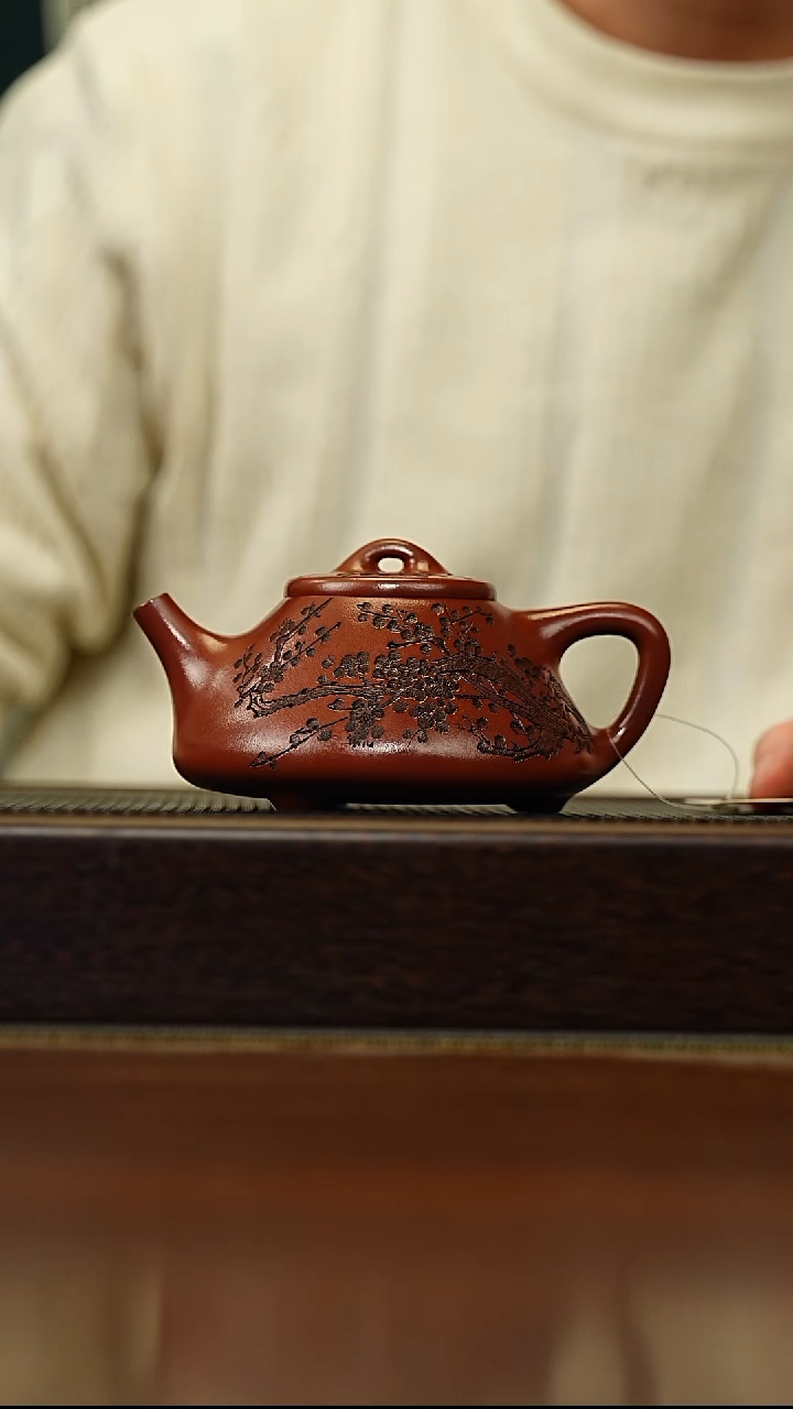 茶壶紫砂宜兴原矿 手工 紫砂壶容量260CC