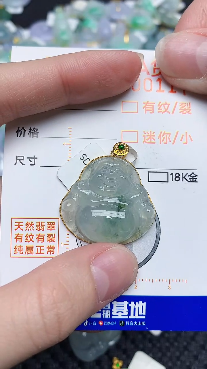 【闪购商品】翡翠颈饰18K金镶嵌45345345345