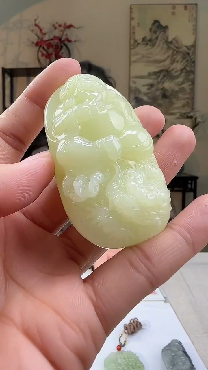 【闪购商品】定制和田玉多样性发货拍一发一