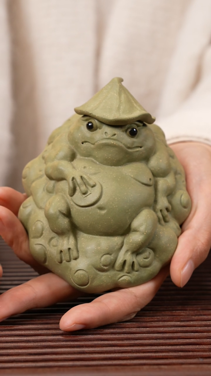 【闪购商品】紫砂茶宠紫砂蛙仙