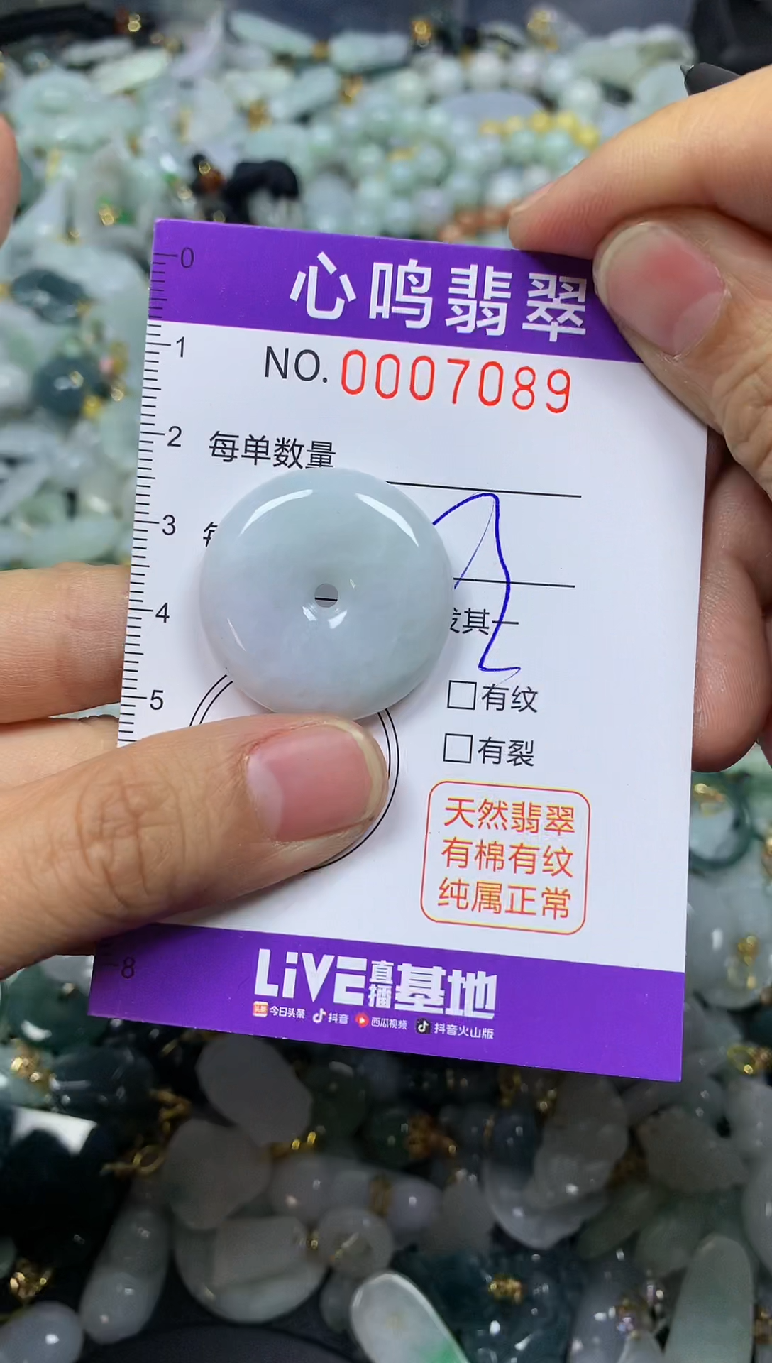 【闪购商品】翡翠颈饰未镶嵌闪购007089