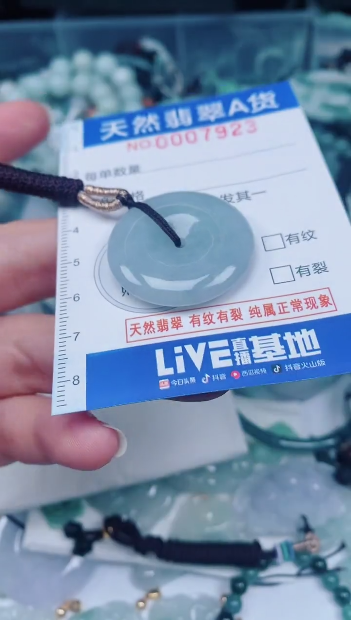 颈饰未镶嵌翡翠00007923