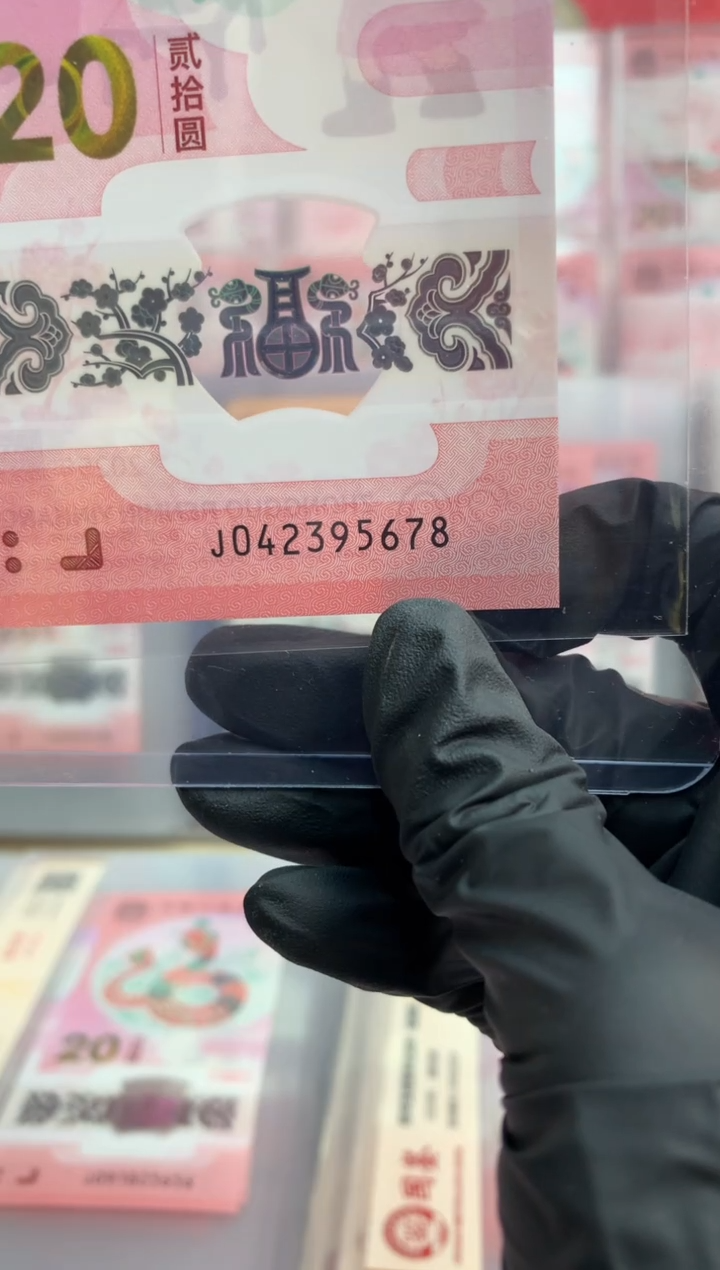 【闪购商品】塑料蛇钞 真钞【单张】95678