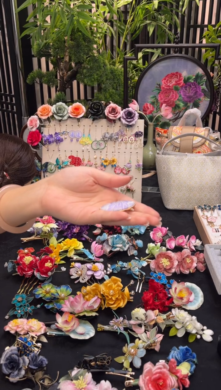 织绣C***苏非遗苏绣手工饰品