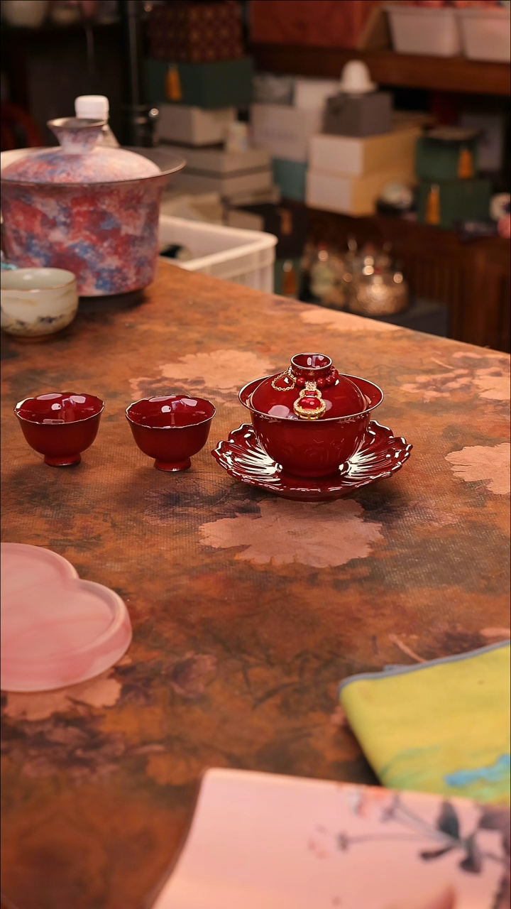 【闪购商品】陶瓷茶具（无礼盒无茶盘）@@A11980