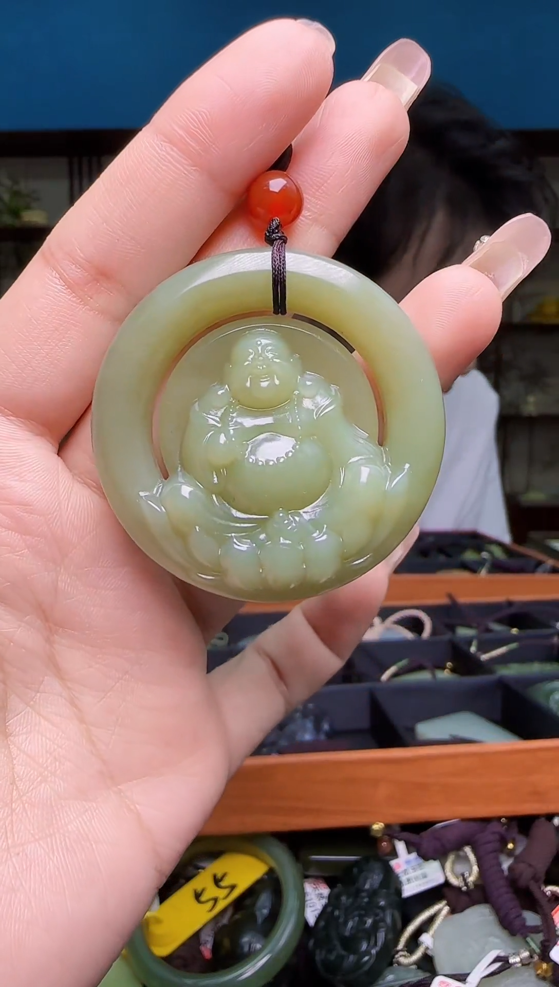 颈饰未镶嵌和田玉1