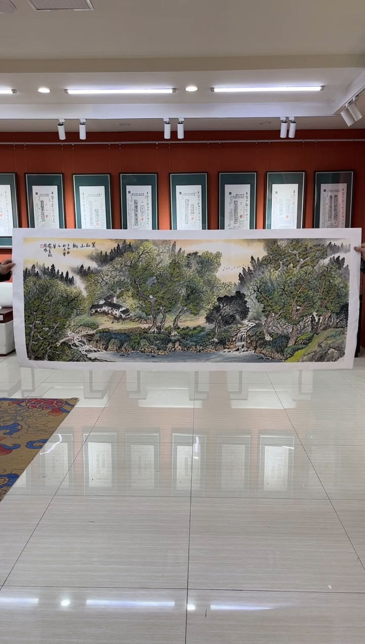 【闪购商品】国画郑乐华绘画手绘作品22-43