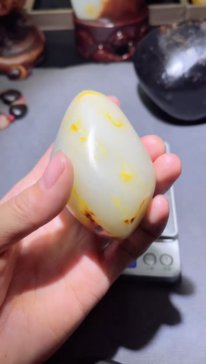 【闪购商品】和田玉（子料）挂件未镶嵌YL-ZZ-1.13-25