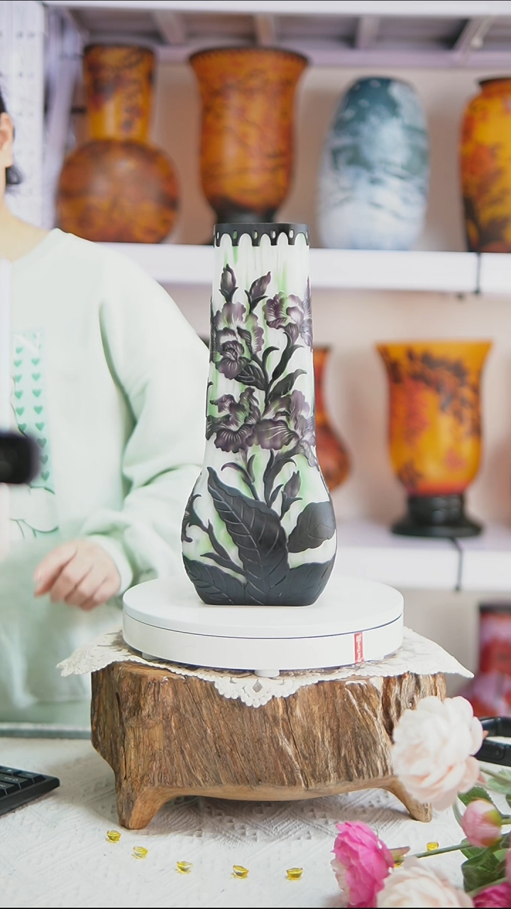 琉璃【5】小清新格雷方瓶