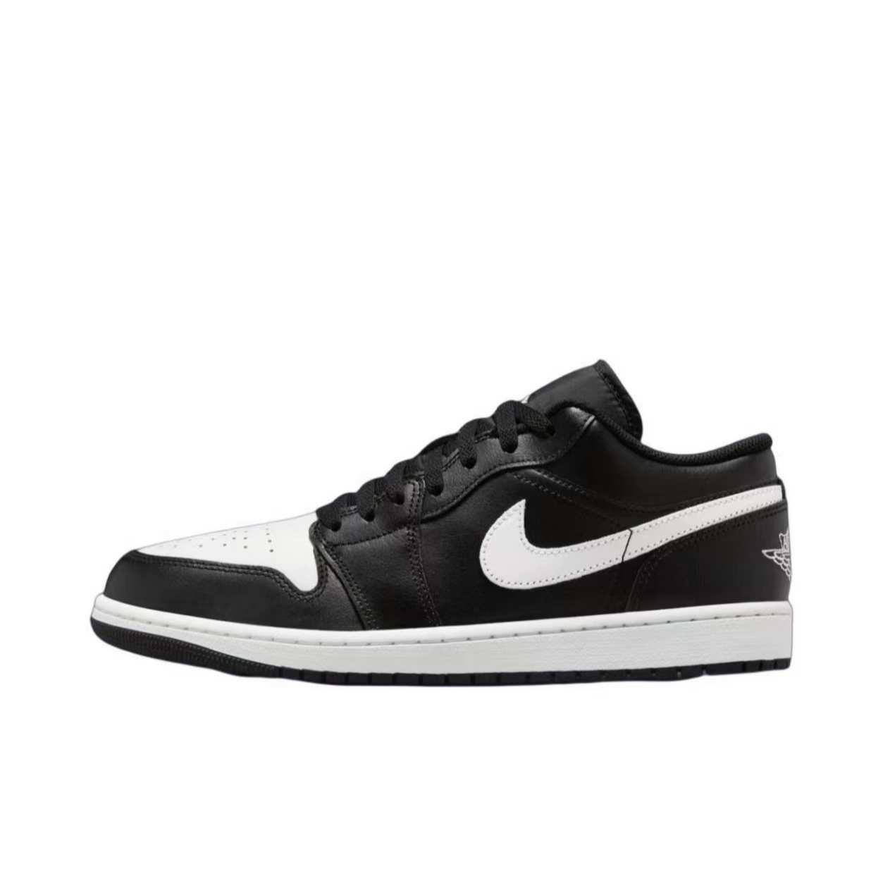 NIKE/耐克【唐山万达JD专享】AJ1黑白复古低帮板鞋 553558043
